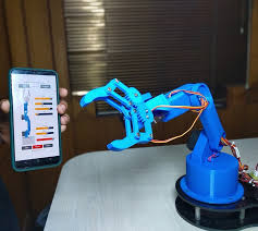 Arduino based robotic arm