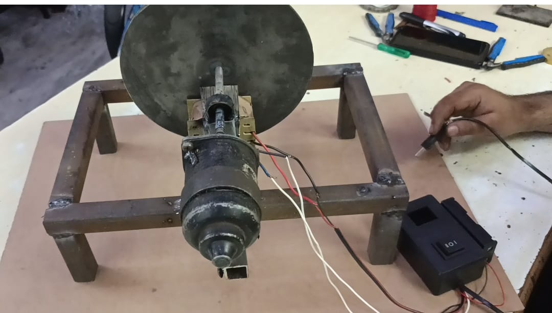 Magnetic Braking System Working Model for Contactless Braking | radiomarket.in