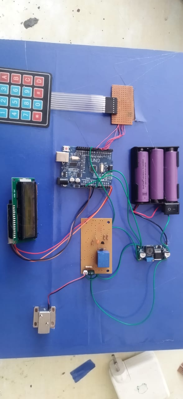 Keypad Controlled Door Lock System using Arduino for Smart Security | radiomarket.in