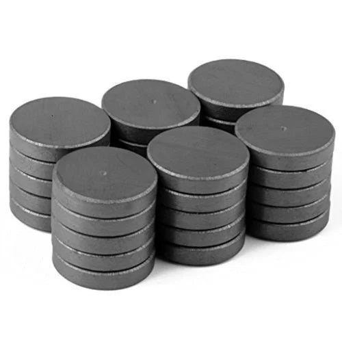8x3 mm Ferrite Disc Magnet (Pack of 30) | Strong Craft & DIY Magnets | radiomarket.in