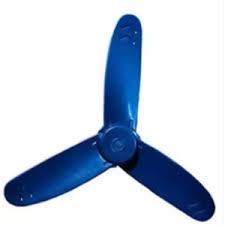 Plastic 12 Inch Fan Blade | Durable Replacement Propeller for Motors & DIY Projects | radiomarket.in