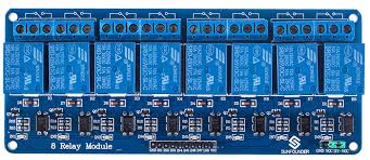 8 Channel 5V Relay Module for Arduino, Raspberry Pi & Automation – radiomarket.in