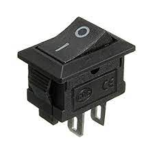 2 Pin SPST On-Off-On Rocker Switch