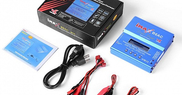IMAX B6 80W 6A Battery Charger/Discharger | Smart 1-6 Cells LiPo/Li-ion/NiMH Charger | Buy at radiomarket.in