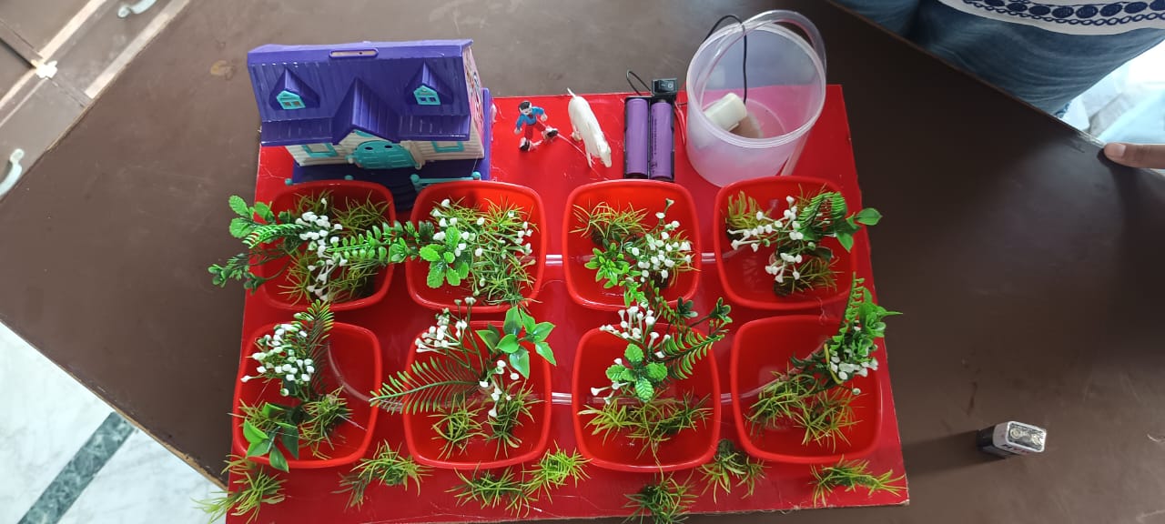 Irrigation System Working Model for Smart Farming Demonstration | radiomarket.in