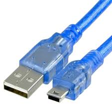 Arduino Nano Cable (USB 2.0 A to USB 2.0 Mini B) - Blue/Black |Nano cable |radiomarket.in
