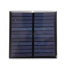 SP Electron New 6V-100 Mah (70 x 70 x 03 mm) Square Shape Mini Solar Panel for DIY Kit (Pack of 1)