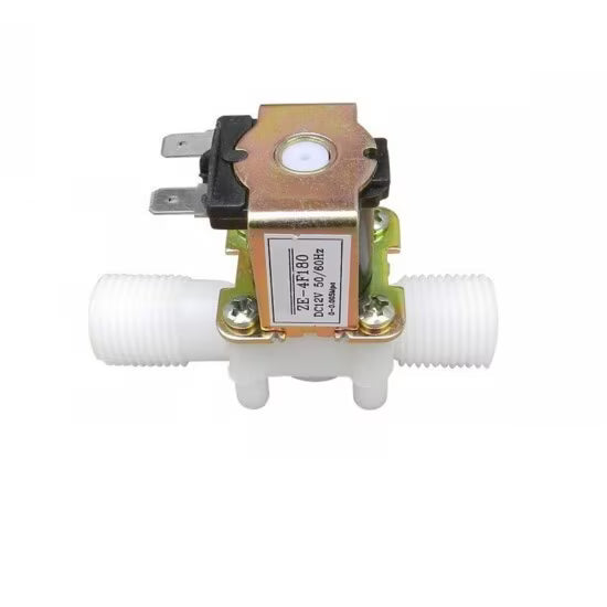 RO Solenoid Valve 230V DC SV (1/2" Inlet X 1/2" Outlet) for Commercial RO Water Purifiers | radiomarket.in