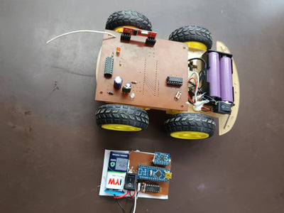 MPU6050 Module Based Gesture Control Robot Using Arduino | radiomarket.in