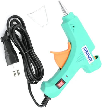 Crown 20W 220V Hot Melt Glue Gun – DIY & Craft Adhesive Tool on radiomarket.in