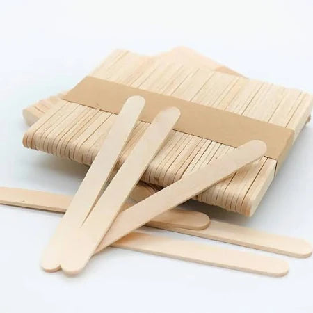 Ice Cream Stick – 50 Pieces (MOQ 10 Packets) | Wooden Craft Sticks for DIY & Ice Cream | Buy at radiomarket.in