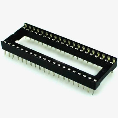 40 Pin DIP IC Base/Socket | Durable IC Holder for Electronics | radiomarket.in