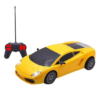 Remote Control High-Speed Yellow Car | Rechargeable Kids RC Car | radiomarket.in