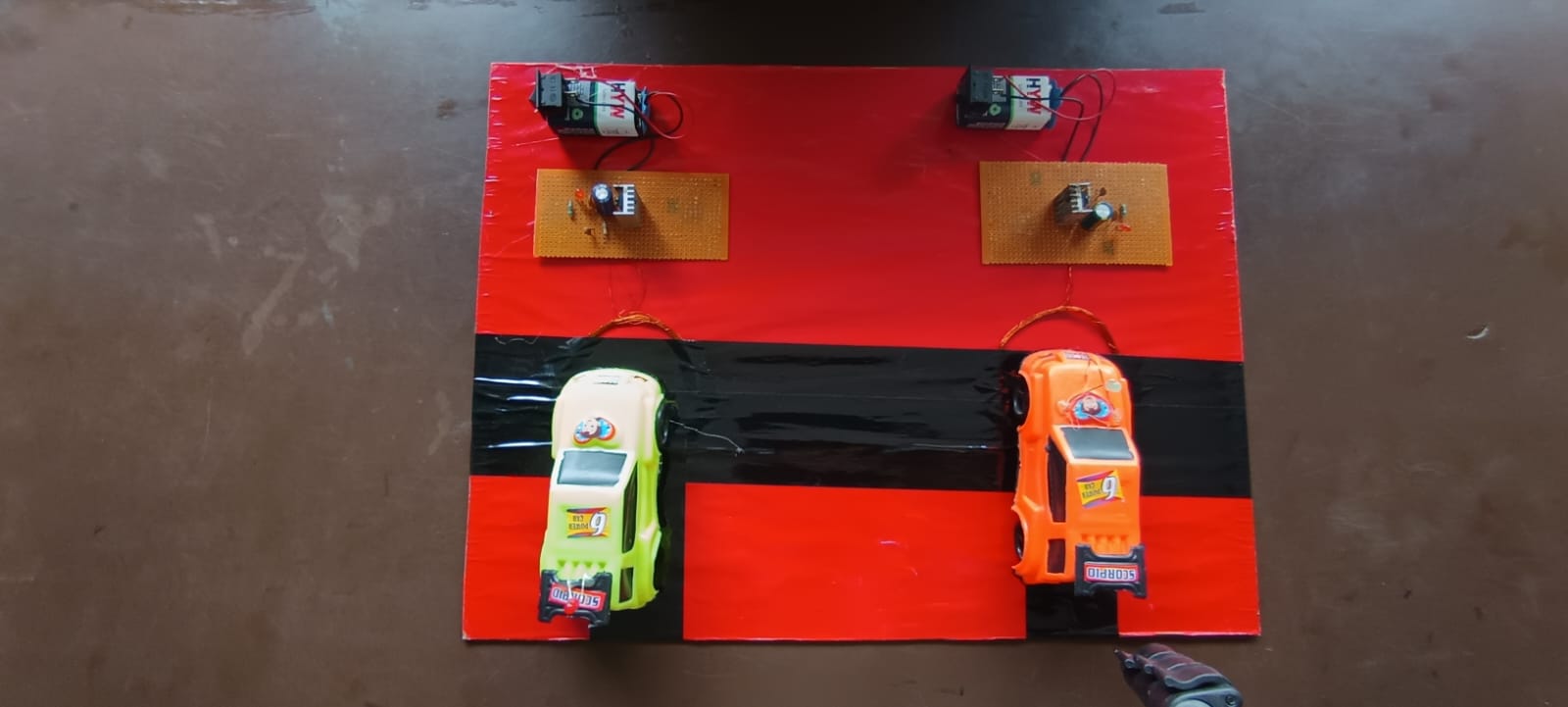 2 Station Wireless Car Charging System Working Model for EV Demonstration | radiomarket.in